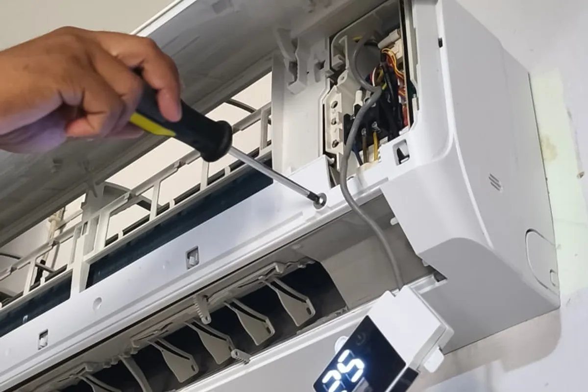 Layanan servis dan cuci AC Denpasar Badung